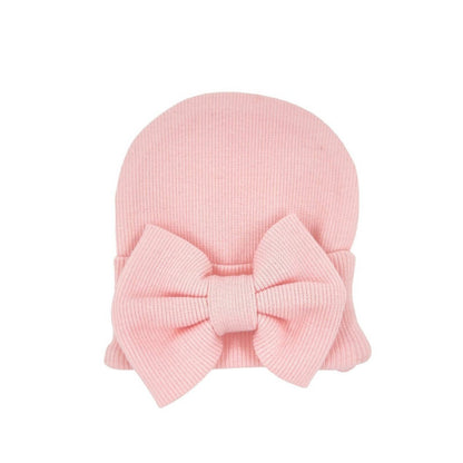 Beau Newborn Hat Bow Pink | 0-4 hét | május május