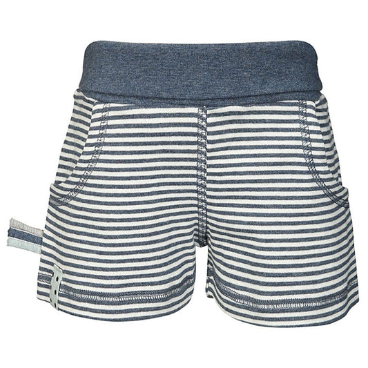 Organicera Organic Baby Shorts, Indigó Stripes